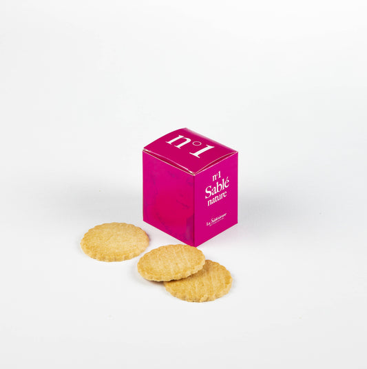Pure Butter Shortbread Cookies - n°1 Mini Cube 35g